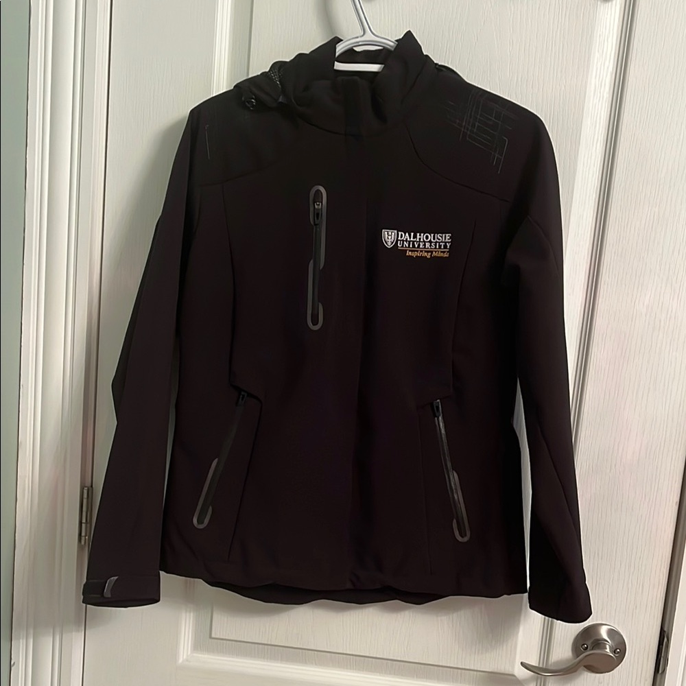 Black Dalhousie University Rain Jacket